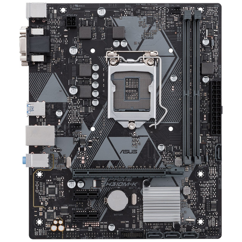 h310 مادربرد ایسوس مدل PRIME H310M-K - تصویر 1
