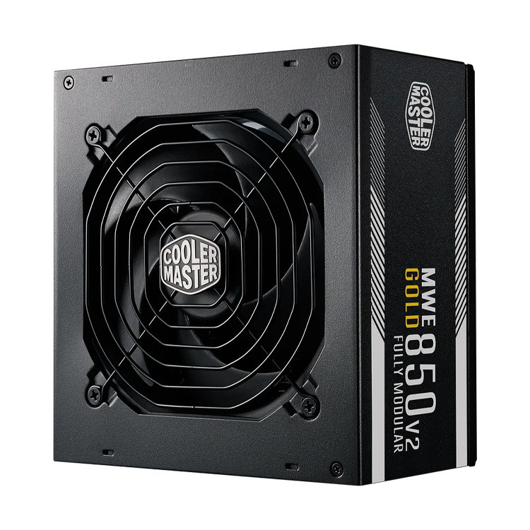mwe850 منبع تغذیه کامپیوتر کولر مستر مدل MWE GOLD 850W - تصویر 1