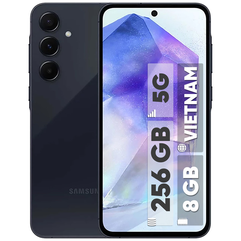 Galaxy A55 5G گوشی موبایل سامسونگ مدل Galaxy A55 دو سیم کارت ظرفیت 256 گیگابایت و رم 8 گیگابایت - تصویر 1