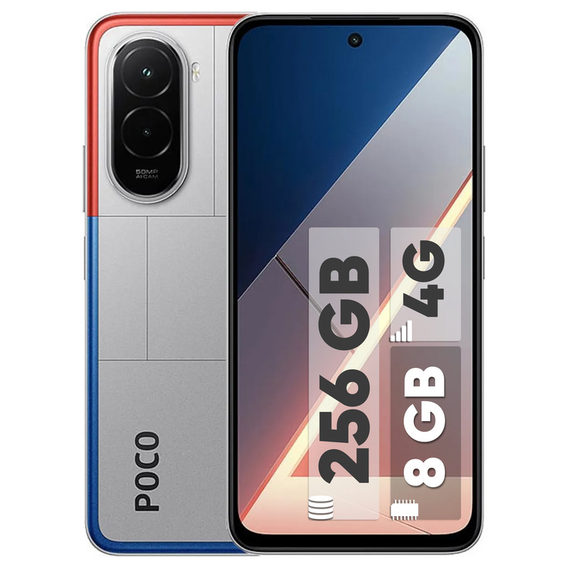 Poco m7 گوشی موبایل شیائومی مدل Poco M7 4G دو سیم کارت ظرفیت 256 گیگابایت و رم 8 گیگابایت - تصویر 1
