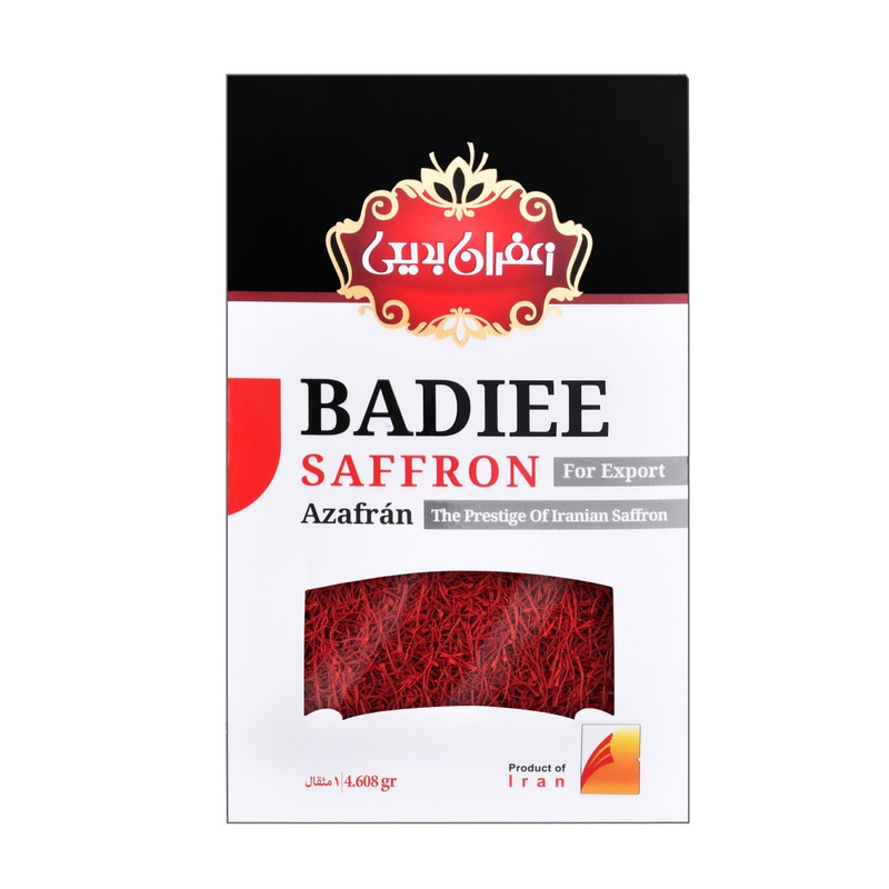 badieesaffron زعفران سرگل بدیعی 4.608 گرم - تصویر 1